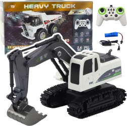 RC rupsgraafmachine 1:24 met verlichting en geluiden