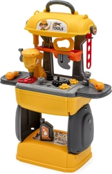 Kinderwerkbank met gereedschap 3-in-1 Baby Mix – koffer met 28 onderdelen