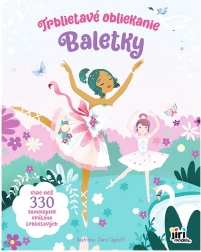 glinsterende ballerina-aankleedpret – stickerboek