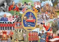 Puzzel Kroning van de Koning 1000 stukjes