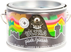 Ultra zand met glitter 200 g – zwart