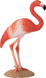 Mojo-figuur Caribische flamingo – realistisch kunststof model