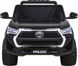 Elektrische kinderauto TOYOTA Hilux 4x4 met afstandsbediening – zwart