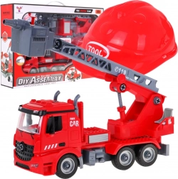 Brandweerauto 2in1 met helm