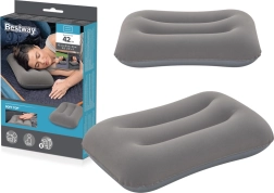 Opblaasbaar Kussen Velours Grijs Bestway