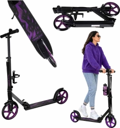 Opvouwbare stadstep Trike Fix 200 mm zwart-paars