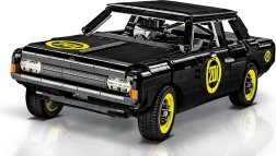 Opel Rekord C Schwarze Witwe bouwpakket 1:12 van COBI