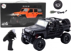 RC terreinwagen 2.4G met 4x4-aandrijving – zwart