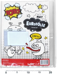 Transparante hangmap U-vorm A4 mat