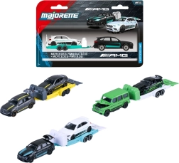 Majorette Mercedes-AMG met aanhanger – metalen model met beweegbare delen