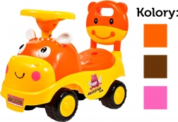 Loopfiets en loopwagen koe en nijlpaard