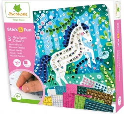 Stick & Fun mozaïek – paardjes creatieve set voor kinderen
