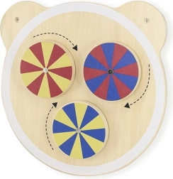 Houten wandbord – beertje, Montessori, FSC