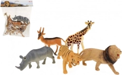 Safari dieren plastic set