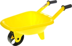 Kunststof kruiwagen voor kinderen geel 60 × 25 × 30 cm