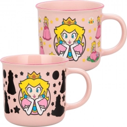 Warmtegevoelige mok met PRINCESS PEACH-motief 350 ml