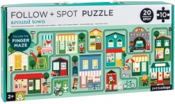 Doolhof en puzzel Stad voor kinderen van Petit Collage