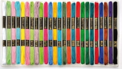 Playbox borduurgaren en knutselgaren 25 stuks