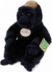 Zittende pluchen gorilla 23 cm eco-friendly