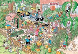 JUMBO Puzzel Jan van Haasteren Junior 18 Schooltuin 360 stukken