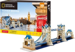 3D-puzzel NATIONAL GEOGRAPHIC Tower Bridge – 120 stukjes