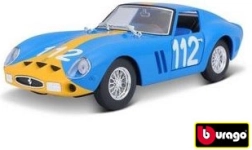 Metalen modelbouwpakket BBURAGO FERRARI 250 GTO 1:24 – blauw