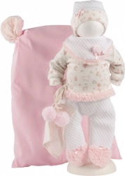 Kleertjes en accessoires voor pop 40 cm LLORENS – set van 6 stuks