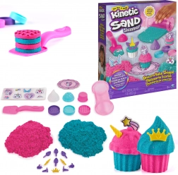 Kinetic Sand Unicorn banketbakkerij – set voor het maken van cupcakes 453 g met accessoires