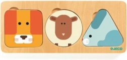 Inlegpuzzel Djeco Vormen