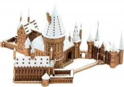 METAL EARTH 3D-puzzel Harry Potter: Besneeuwd Zweinstein-kasteel (ICONX)