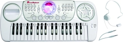 Keyboard met discobal en microfoon
