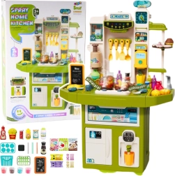 Kinderkeuken met licht, geluiden en accessoires - 71 stuks