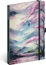 NOTIQUE gelijnd notitieboek sakura 13 × 21 cm