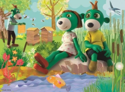 Puzzel Treflíci: Bij de vijver 30 stukjes