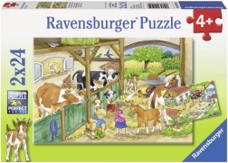 Puzzel Dag op de Boerderij 2x24 stukjes