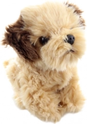 Pluchen Shih-tzu hondje eco-friendly 15 cm