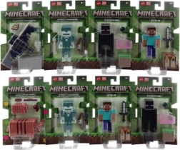 Minecraft figuur 8 cm met portaaldeel