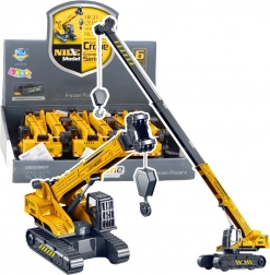 Rupskraan met uitschuifbare giek en 360° draaibare cabine