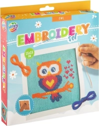 Borduurset kruissteek – uil
