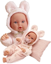 Antonio Juan Kika realistische babypop 27 cm met zacht lichaam en beweeglijke ledematen