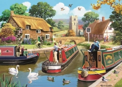 Ravensburger puzzel Rustige vaart 1000 stukjes