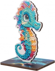 CRYSTAL ART Diamantschilderen Zeepaardje