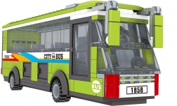 Compatibele bouwset BLOXO bus 244 stukken