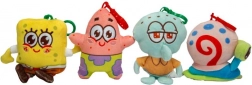 Pluchen Squishy sleutelhanger SPONGEBOB SQUAREPANTS 10 cm