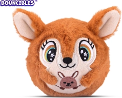 Pluchen springende kangoeroe Jumpi Bouncibles, 8 cm
