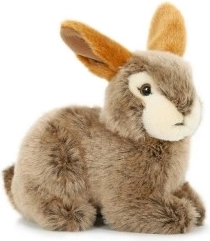 Pluchen konijntje 20 cm bruin