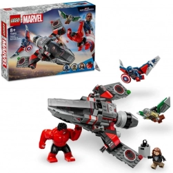 LEGO Marvel Captain America vs Red Hulk – Luchtgevecht (76292)