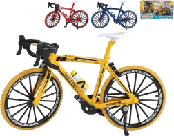 Metalen racefiets 17,5 cm - 1 stuk