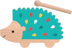 Petit Collage houten guiro egel