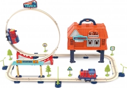 Treinbaan in een koffertje 69 delen